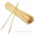 Wegwerpronde scherpe bamboe braad stok